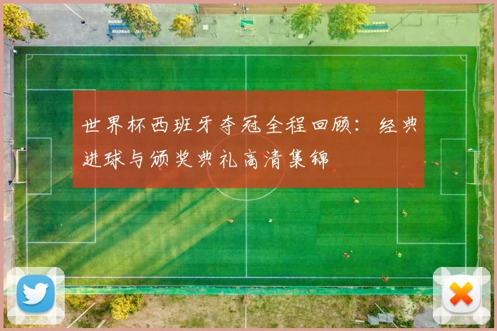 世界杯西班牙夺冠全程回顾：经典进球与颁奖典礼高清集锦