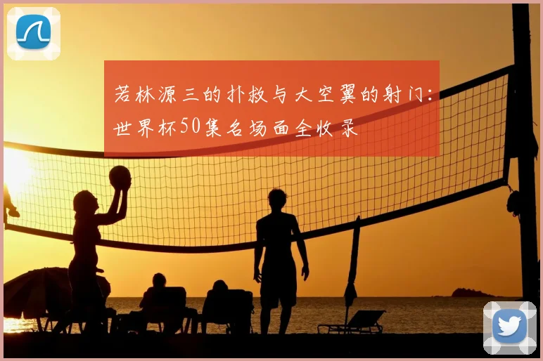 若林源三的扑救与大空翼的射门：世界杯50集名场面全收录